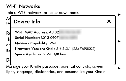 get page numbers on kindle app for mac